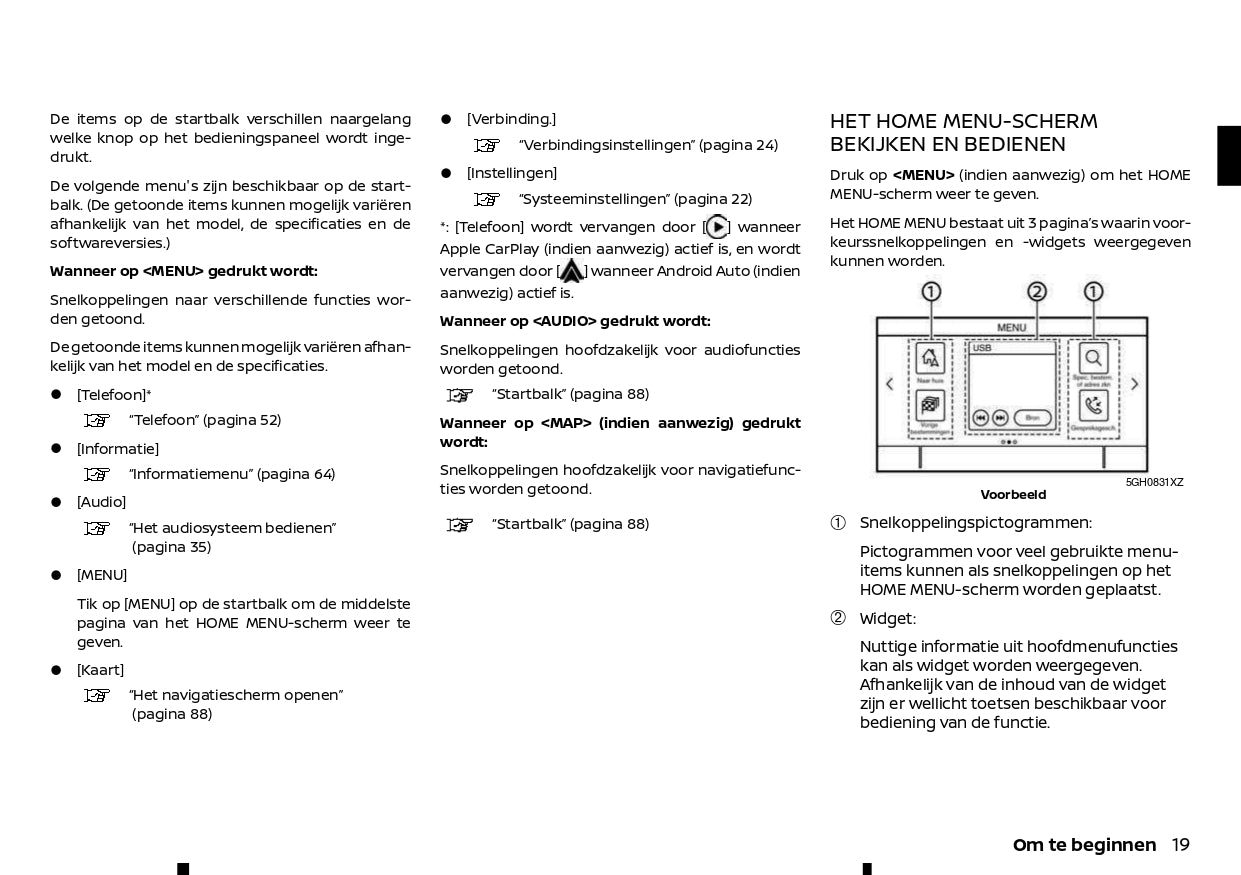 2022-2024 Nissan Connect Type B Infotainment Manual | Dutch