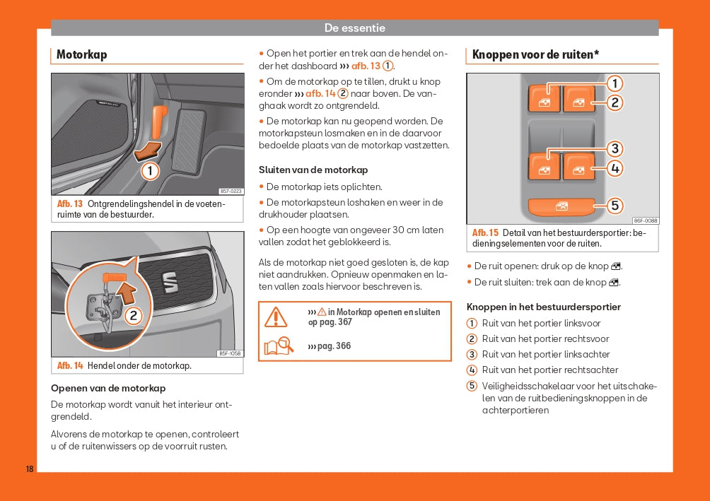 2019 Seat Ateca Owner's Manual | Dutch