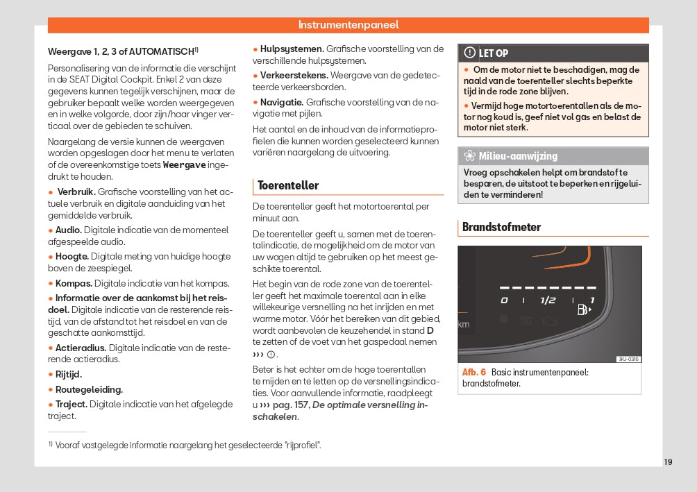 2023-2024 Seat Tarraco Owner's Manual | Dutch