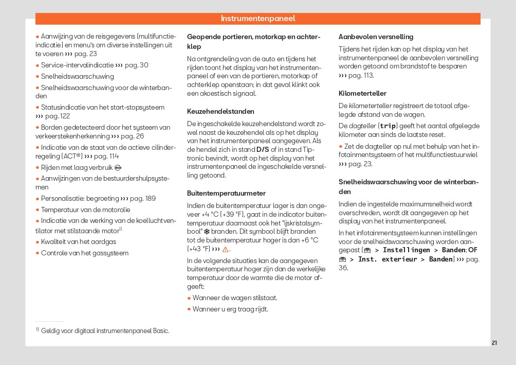 2022-2023 Seat Arona Owner's Manual | Dutch