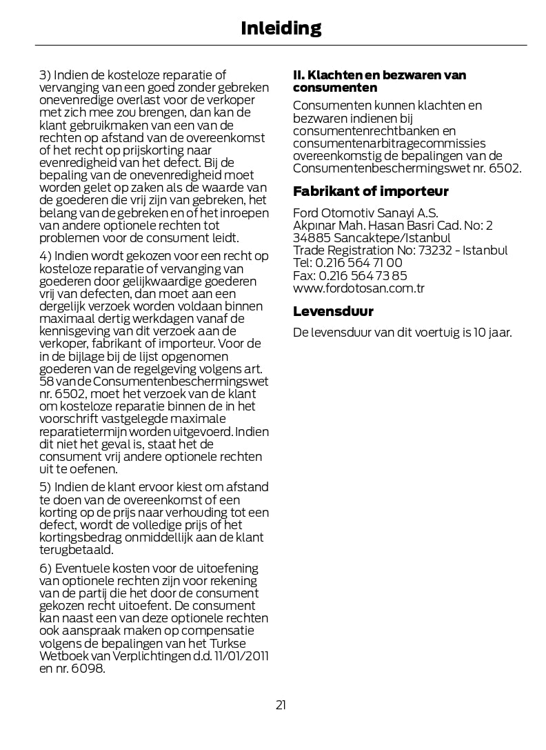 2024-2025 Ford Kuga Bedienungsanleitung | Niederländisch