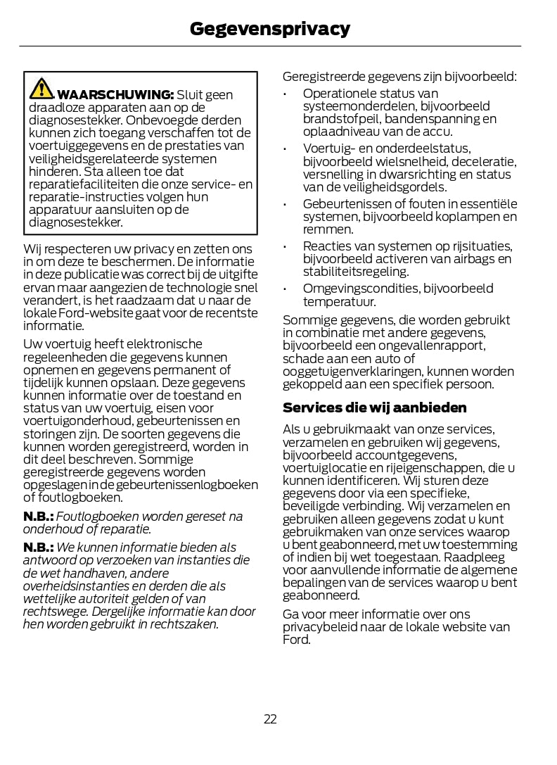 2024-2025 Ford Kuga Bedienungsanleitung | Niederländisch
