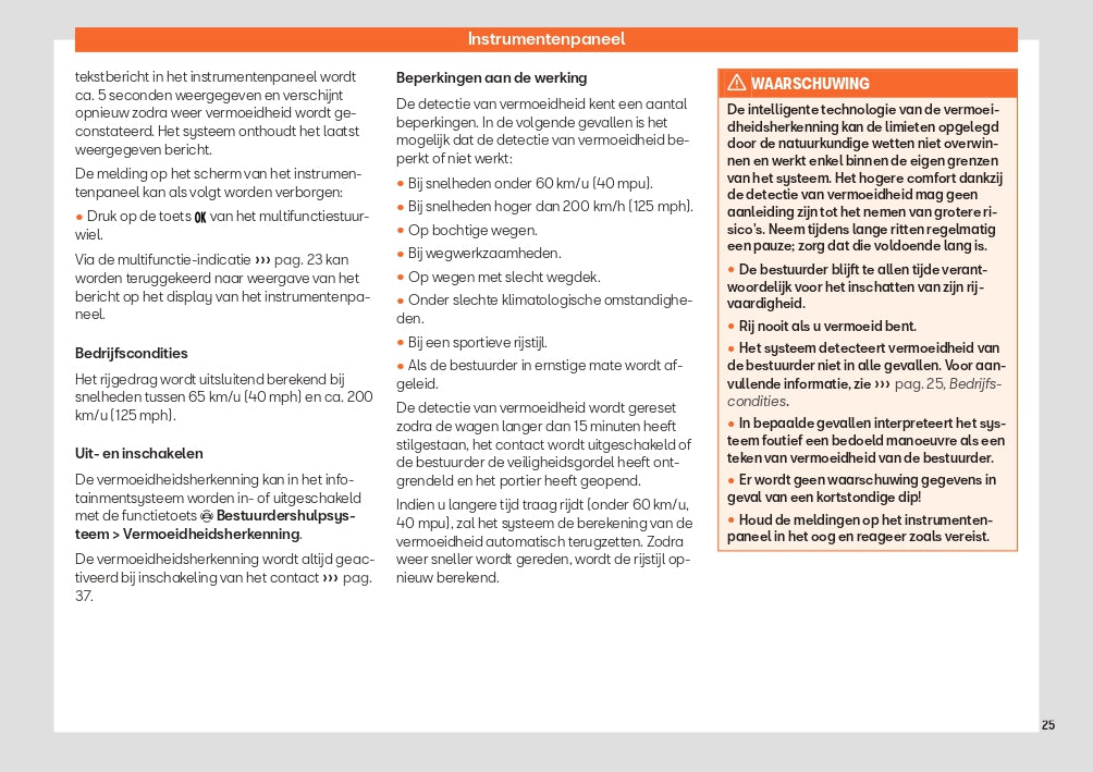 2022-2023 Seat Arona Owner's Manual | Dutch