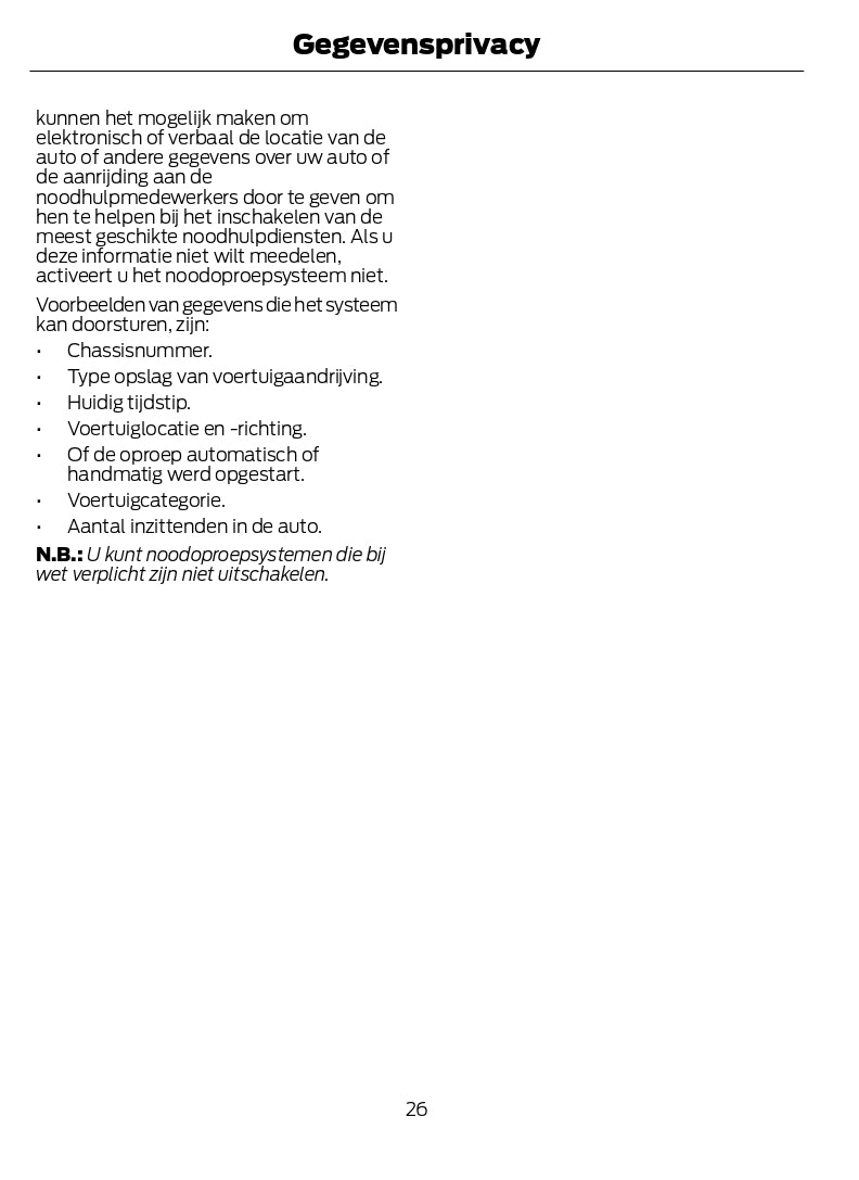 2024-2025 Ford Kuga Bedienungsanleitung | Niederländisch