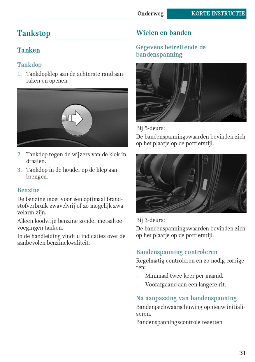 2021 Mini 3 Door / 5 Door Bedienungsanleitung | Niederländisch