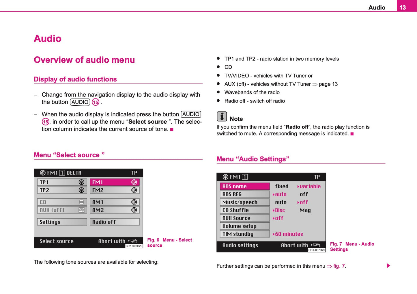 Skoda Radio Navigation DX Bedienungsanleitung 2006