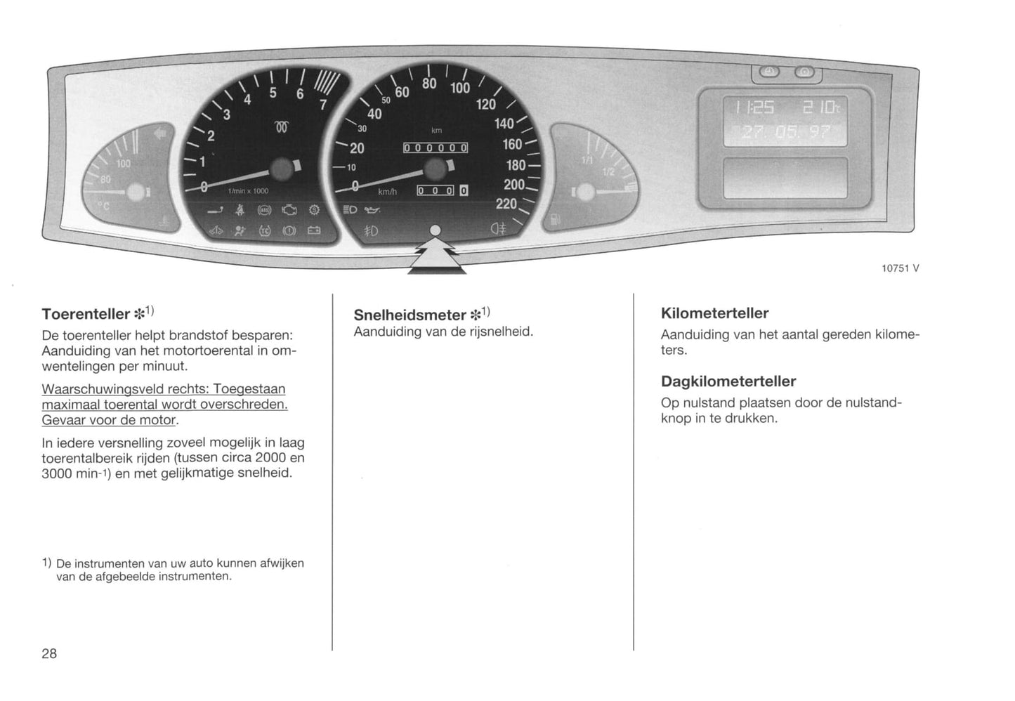1999-2003 Opel Omega Owner's Manual | Dutch