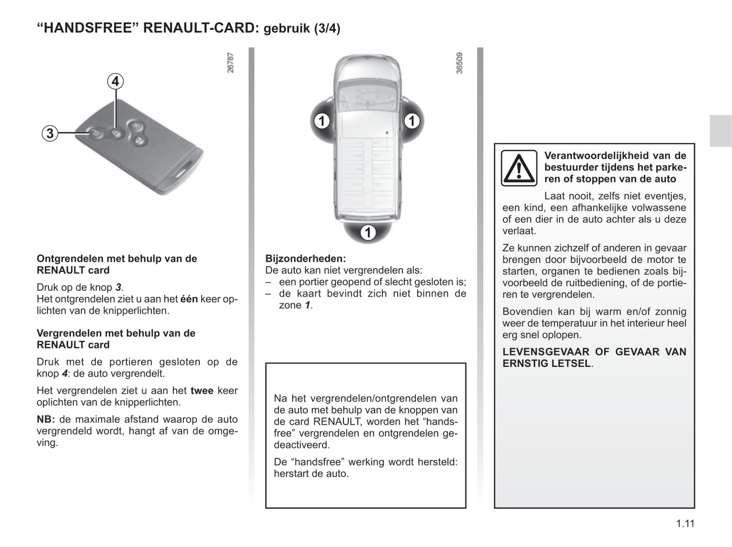 2015-2016 Renault Trafic Bedienungsanleitung | Niederländisch