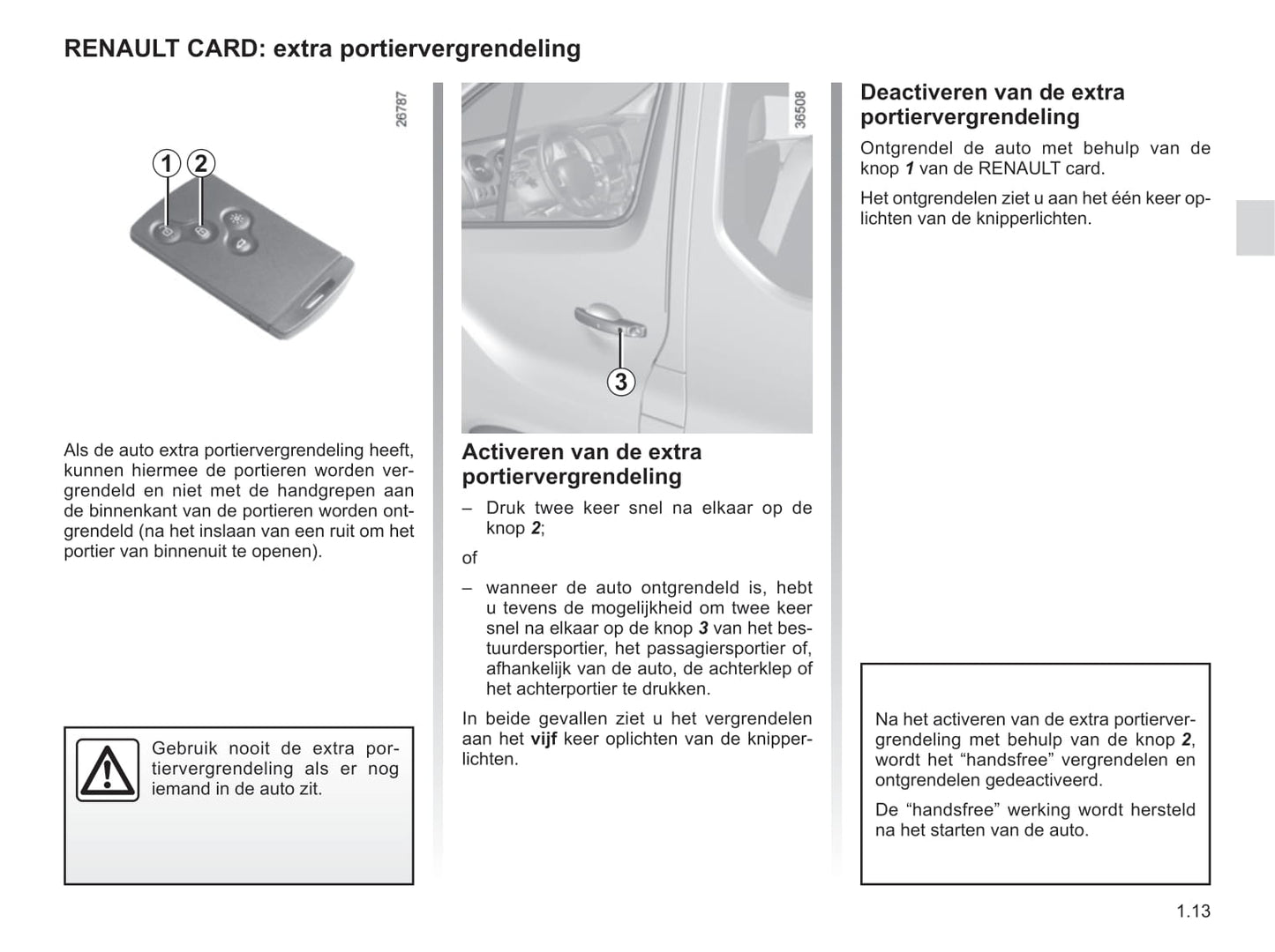 2015-2016 Renault Trafic Bedienungsanleitung | Niederländisch
