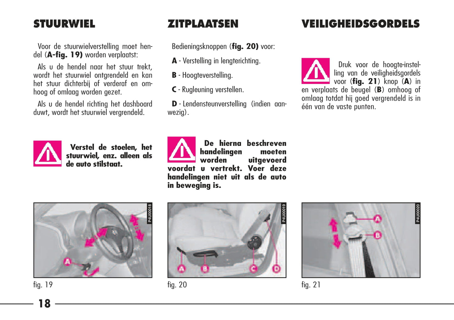 1997-2003 Alfa Romeo 156 Bedienungsanleitung | Niederländisch