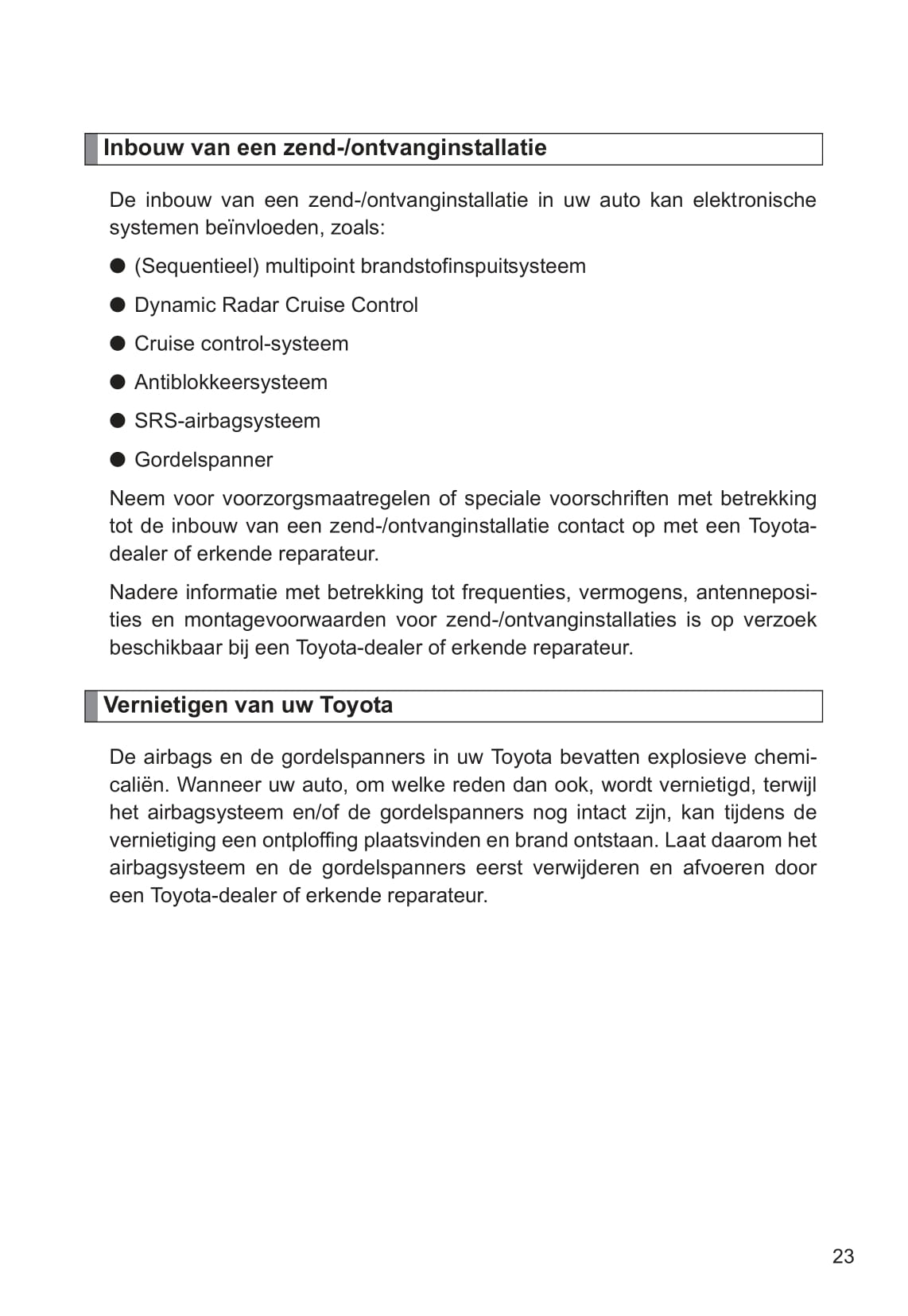 2014-2015 Toyota Avensis Bedienungsanleitung | Niederländisch