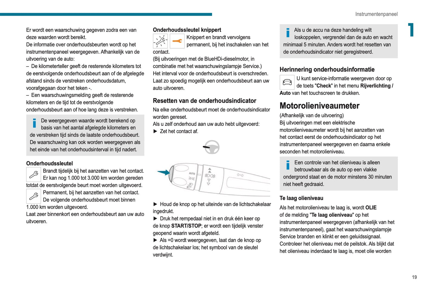 2019-2020 Peugeot 2008 / e-2008 Bedienungsanleitung | Niederländisch