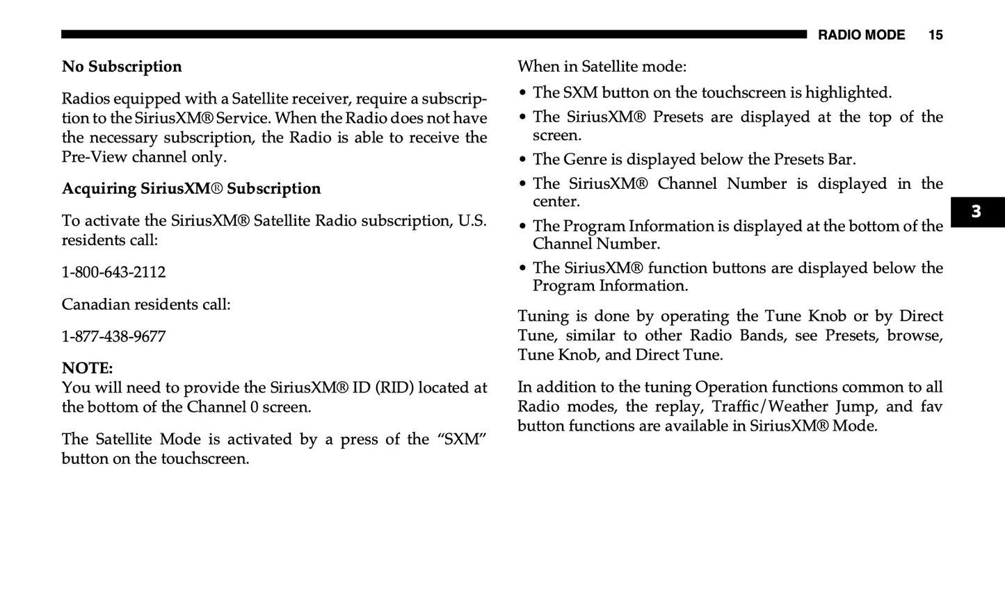 Uconnect 4 With 7-Inch Display Owner's Manual
