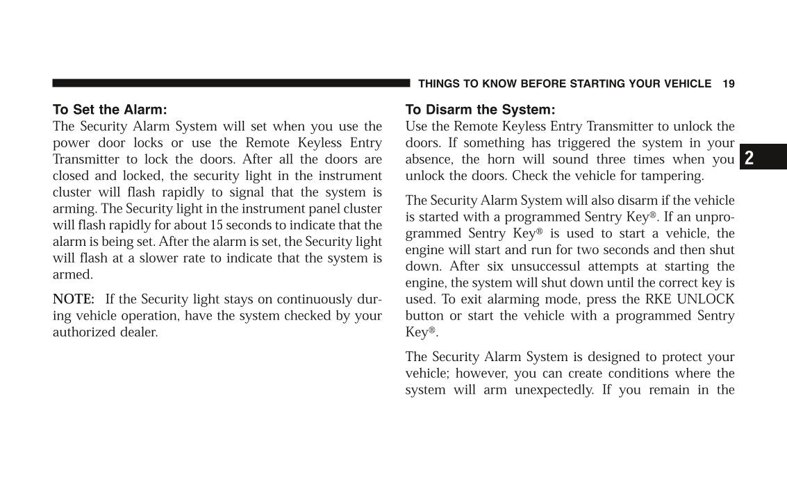 2008 Chrysler Aspen Owner's Manual | English
