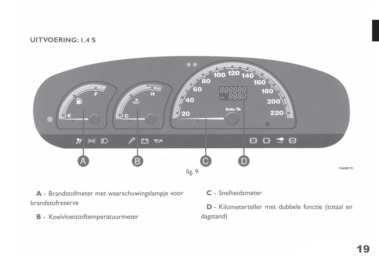 1998-1999 Fiat Bravo Bedienungsanleitung | Niederländisch
