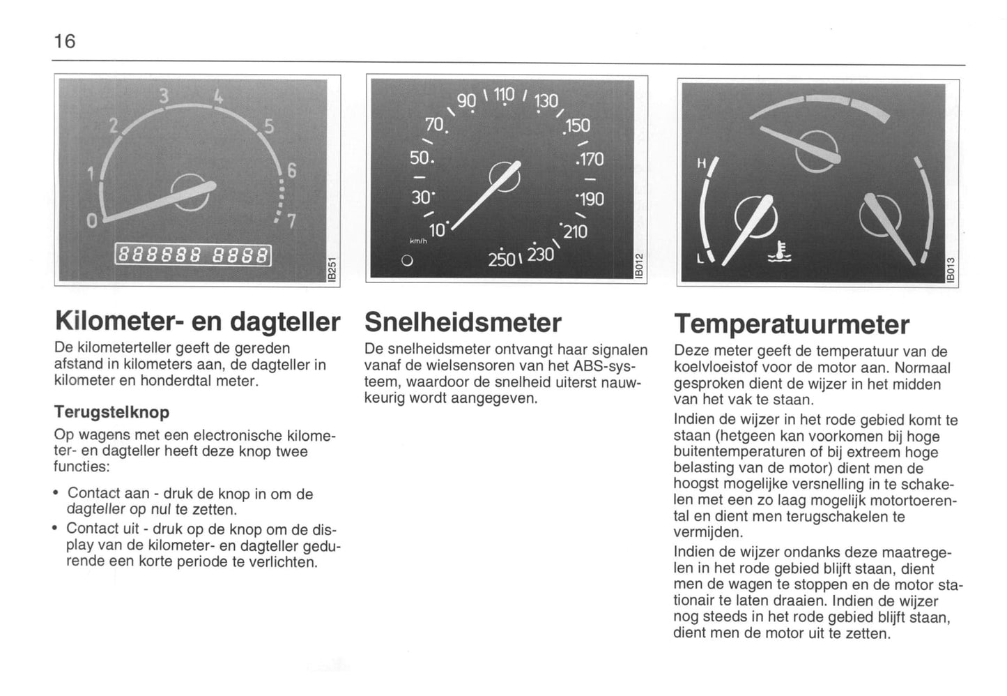 1993-1998 Saab 900 Bedienungsanleitung | Niederländisch