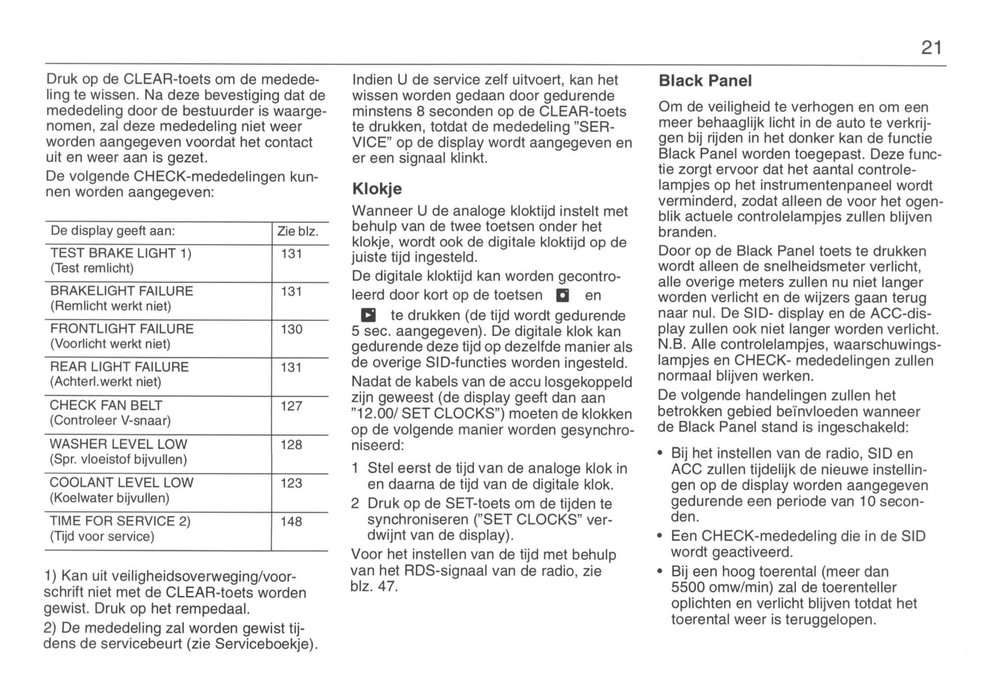 1993-1998 Saab 900 Bedienungsanleitung | Niederländisch