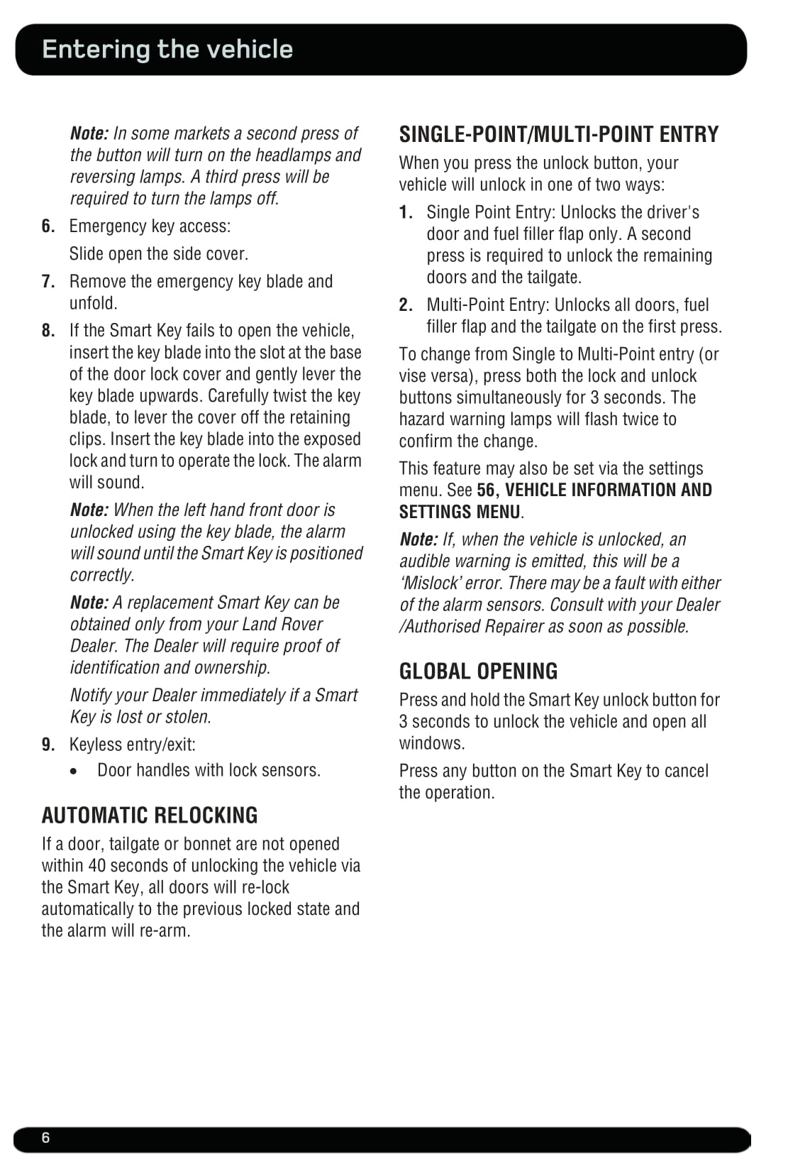 2011-2012 Land Rover Range Rover Evoque Owner's Manual | English
