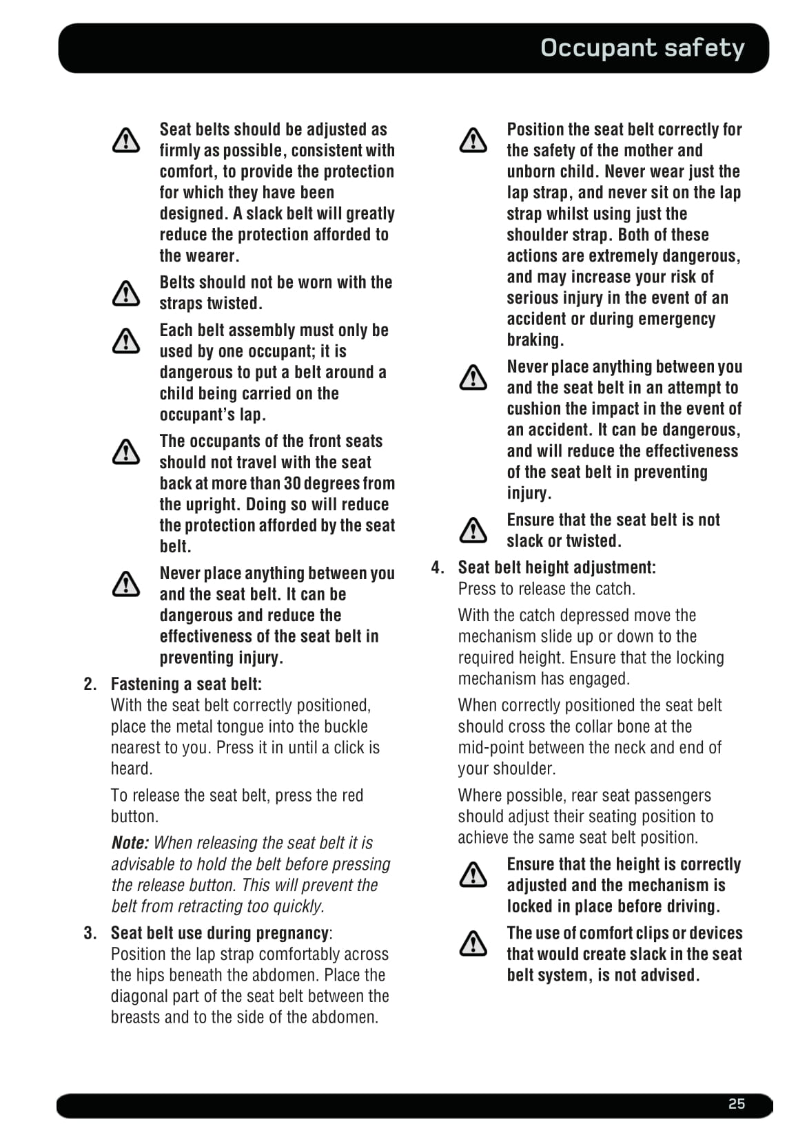 2011-2012 Land Rover Range Rover Evoque Owner's Manual | English