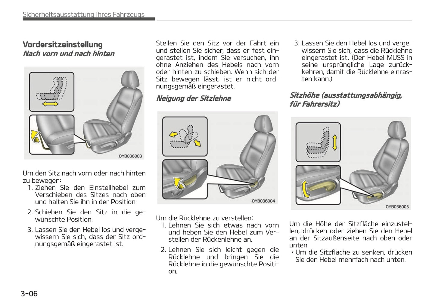 2018-2019 Kia Rio Owner's Manual | German
