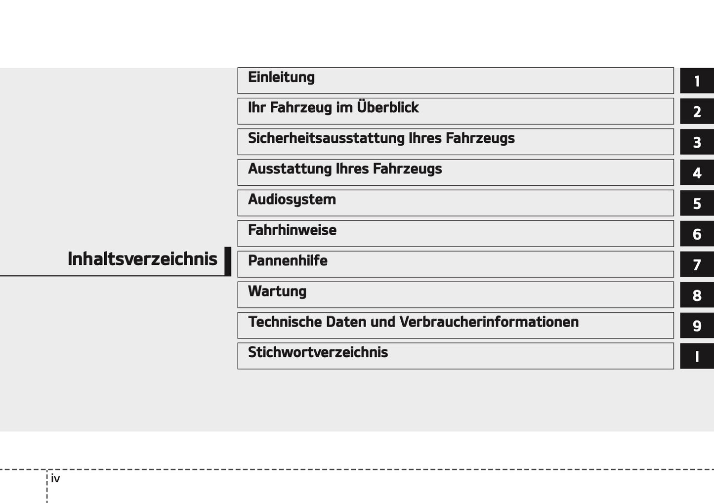 2018-2019 Kia Rio Owner's Manual | German