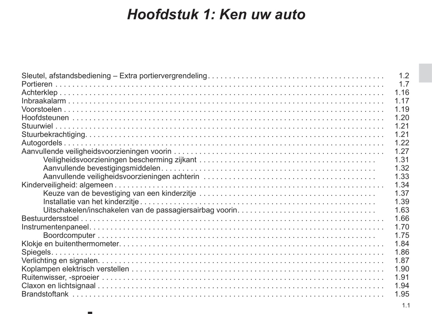 2012-2013 Renault Trafic Bedienungsanleitung | Niederländisch