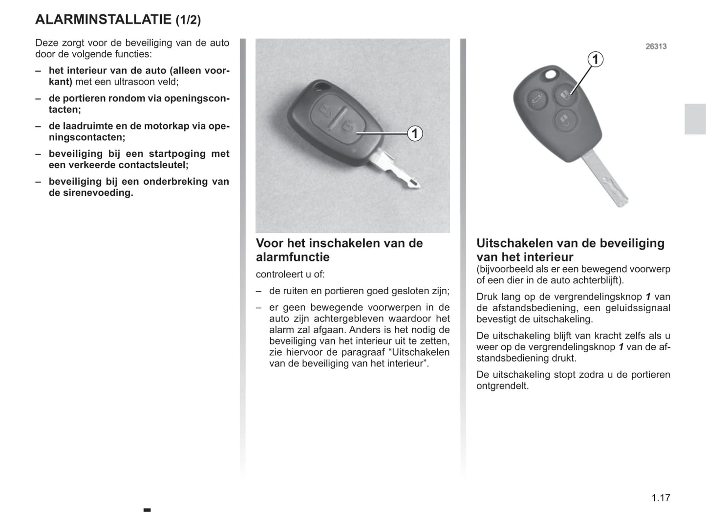 2012-2013 Renault Trafic Bedienungsanleitung | Niederländisch