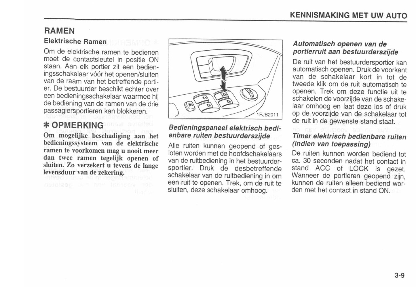 2002-2003 Kia Carens Bedienungsanleitung | Niederländisch