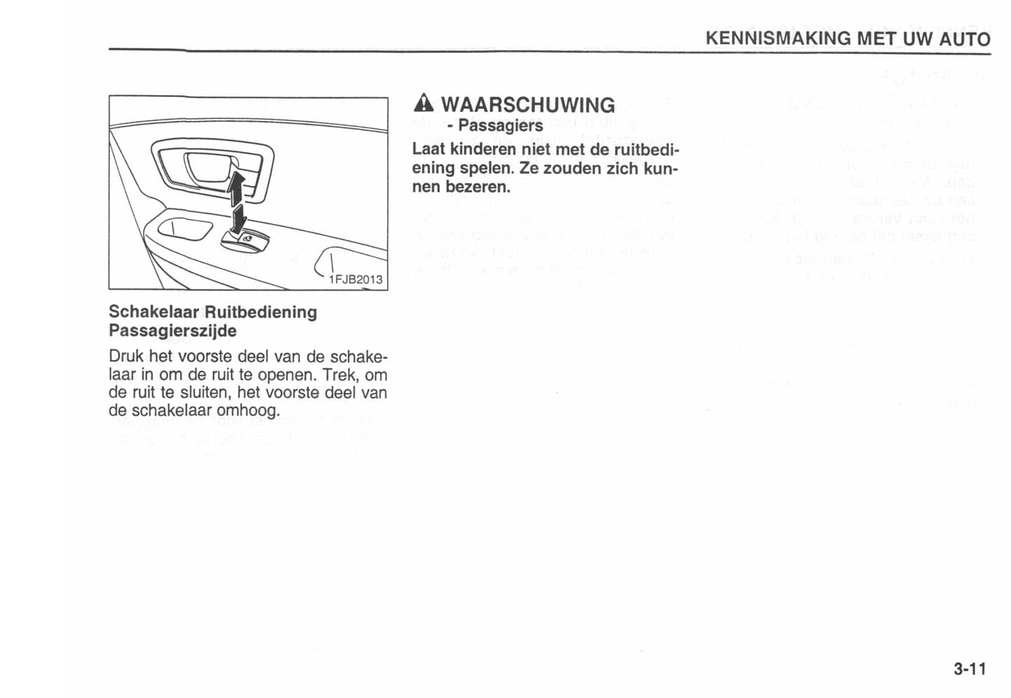 2002-2003 Kia Carens Bedienungsanleitung | Niederländisch