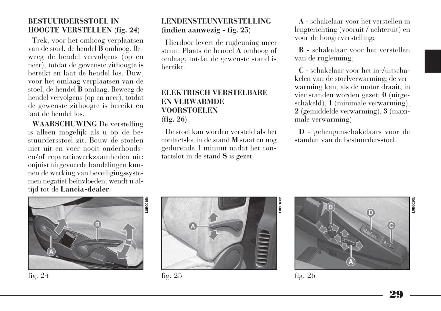 2002-2008 Lancia Phedra Bedienungsanleitung | Niederländisch