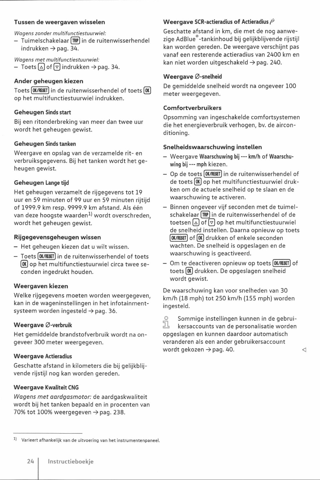2017-2020 Volkswagen Golf Bedienungsanleitung | Niederländisch