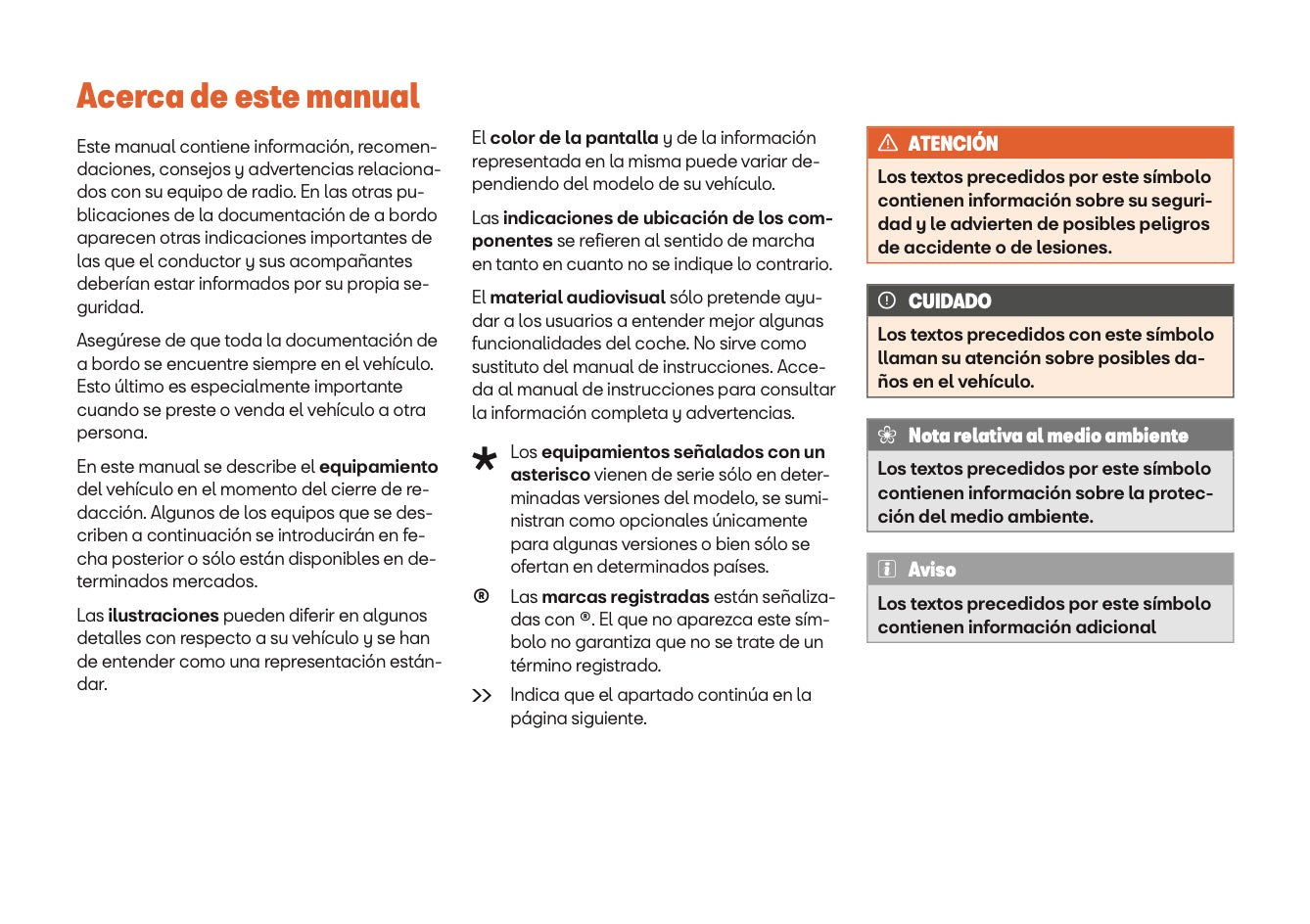 Seat Mii You&Mii Color Manual de Instrucciones 2012 - 2019