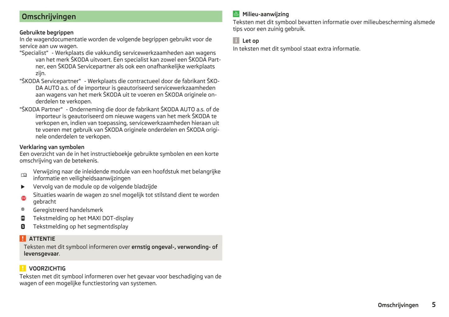 2015-2018 Skoda Fabia Bedienungsanleitung | Niederländisch