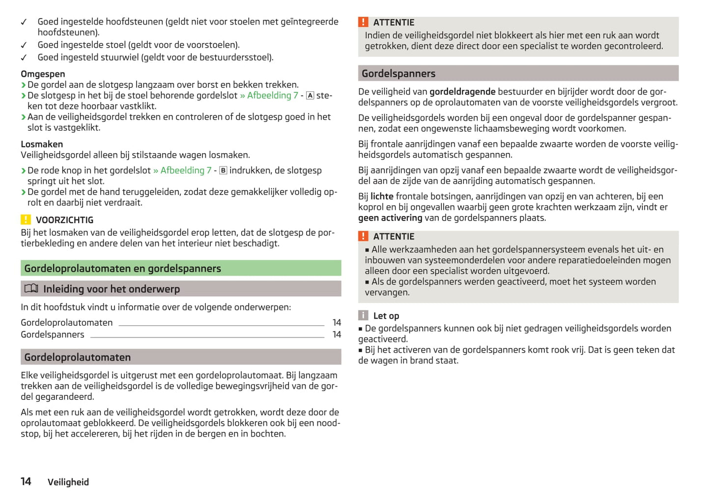 2015-2018 Skoda Fabia Bedienungsanleitung | Niederländisch