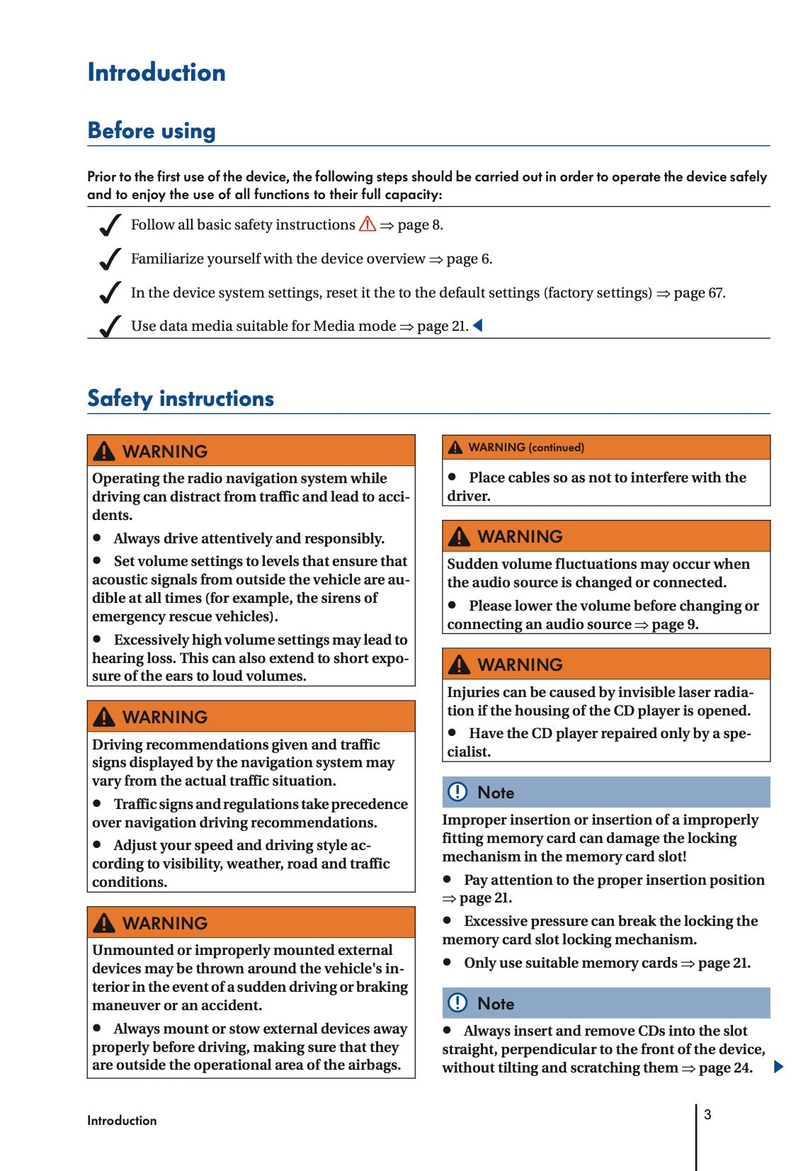 Volkswagen Touran Navigation RNS 310, RNS 315 Bedienungsanleitung 2010