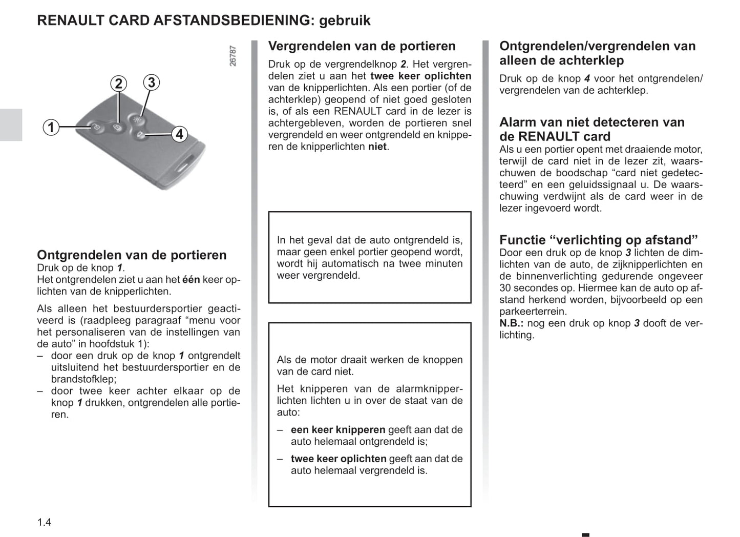 2014-2015 Renault Scénic Bedienungsanleitung | Niederländisch