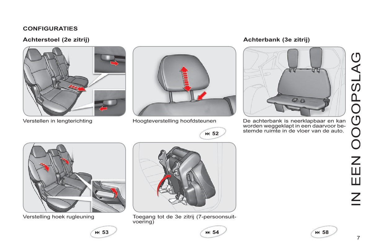 2011-2012 Citroën C-Crosser Owner's Manual | Dutch
