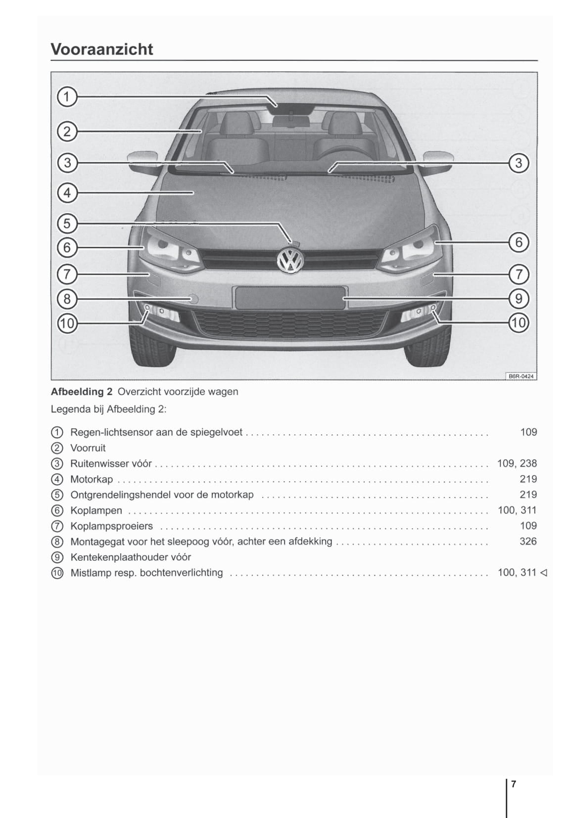 2009-2014 Volkswagen Polo Bedienungsanleitung | Niederländisch
