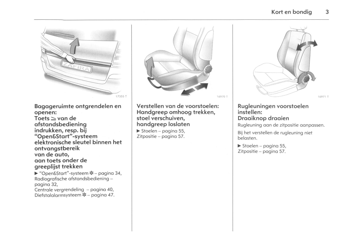2006-2011 Opel Zafira Bedienungsanleitung | Niederländisch