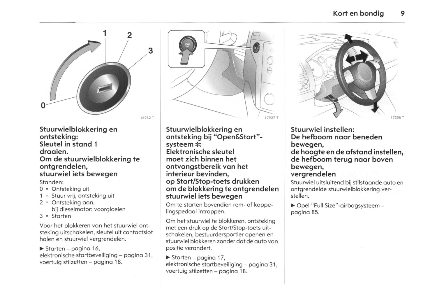 2006-2011 Opel Zafira Bedienungsanleitung | Niederländisch
