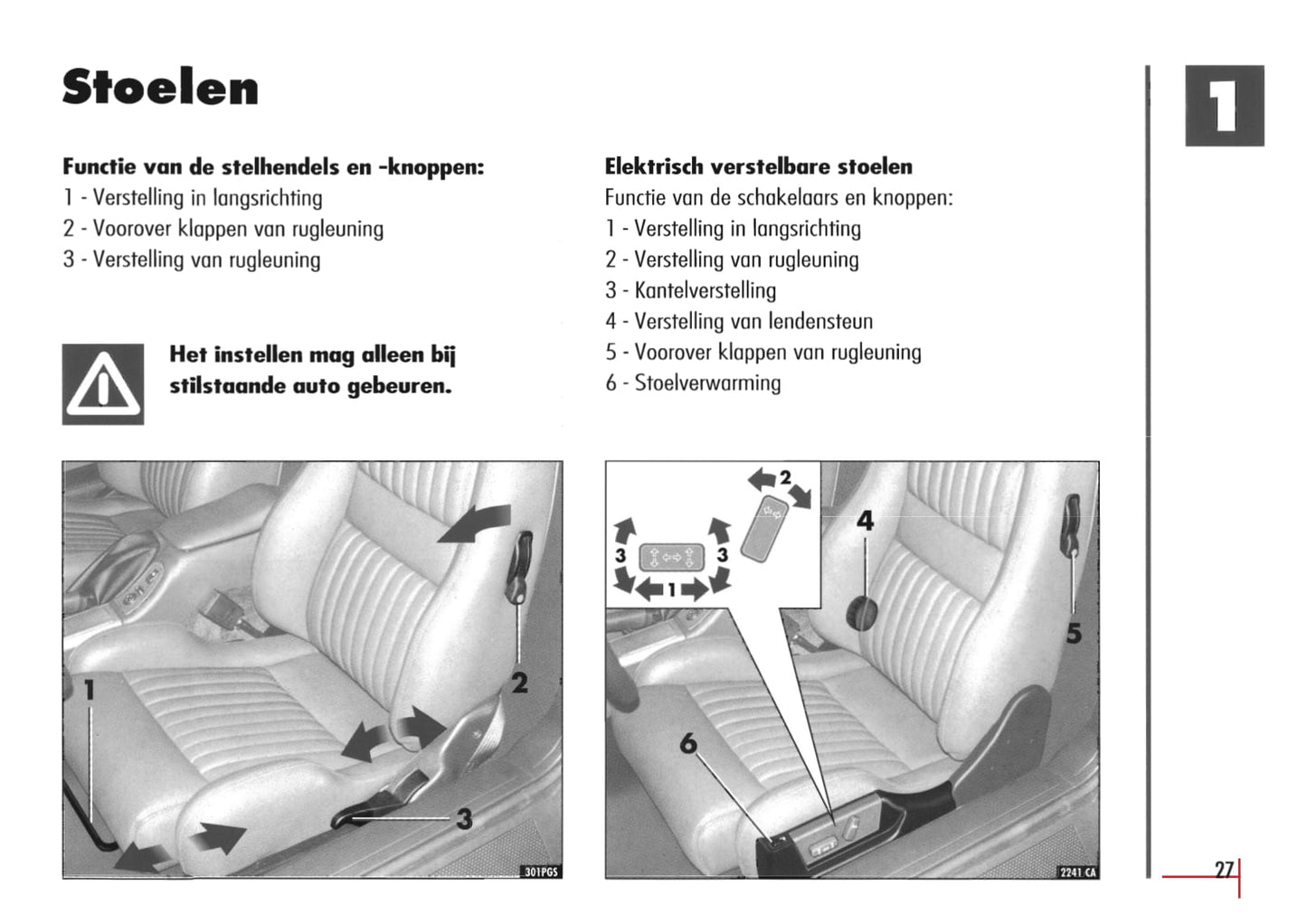 1996-2003 Alfa Romeo Spider/GTV Bedienungsanleitung | Niederländisch