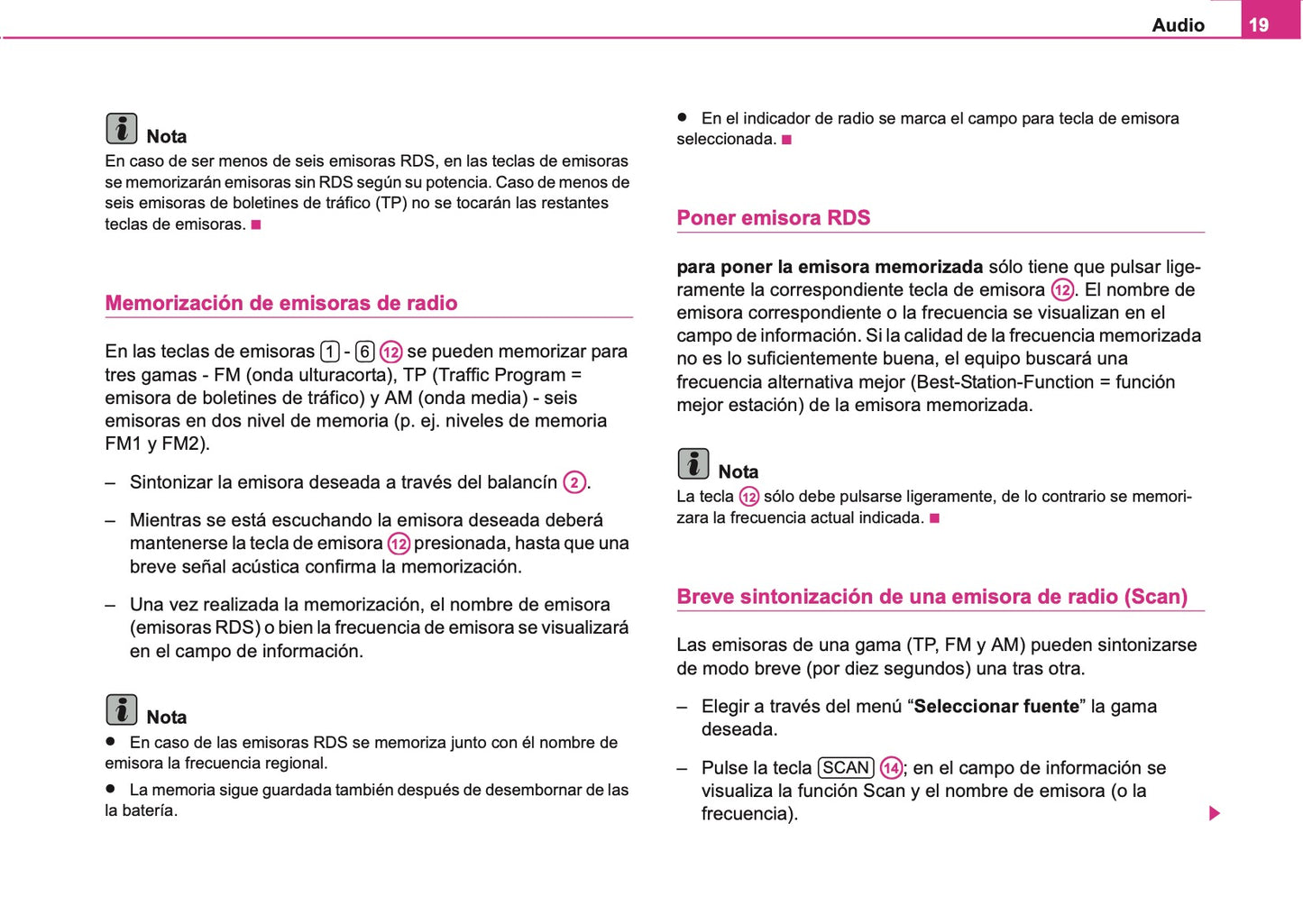 Skoda Radio-Navegacion DX Manual de Instrucciones 2007