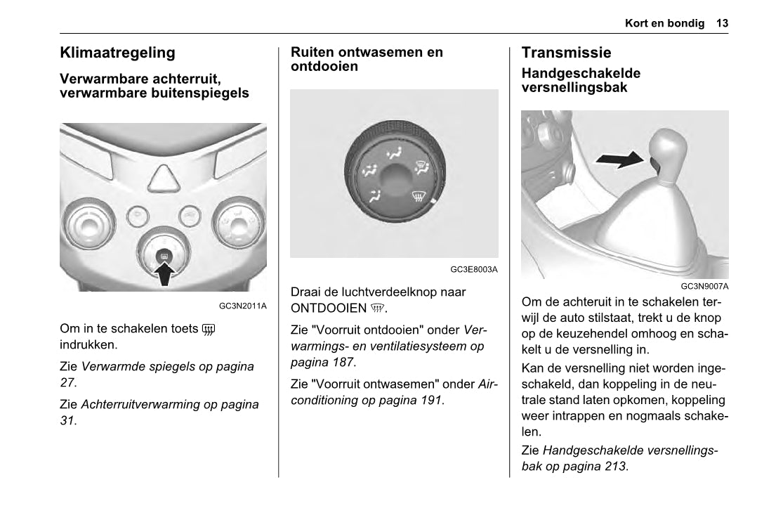 2013-2014 Chevrolet Trax Bedienungsanleitung | Niederländisch