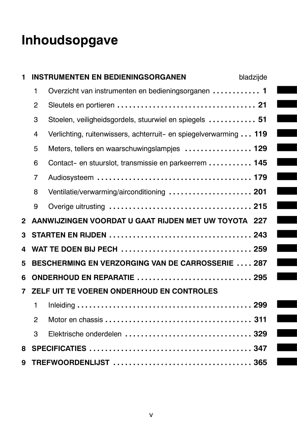 2004-2005 Toyota Yaris Bedienungsanleitung | Niederländisch