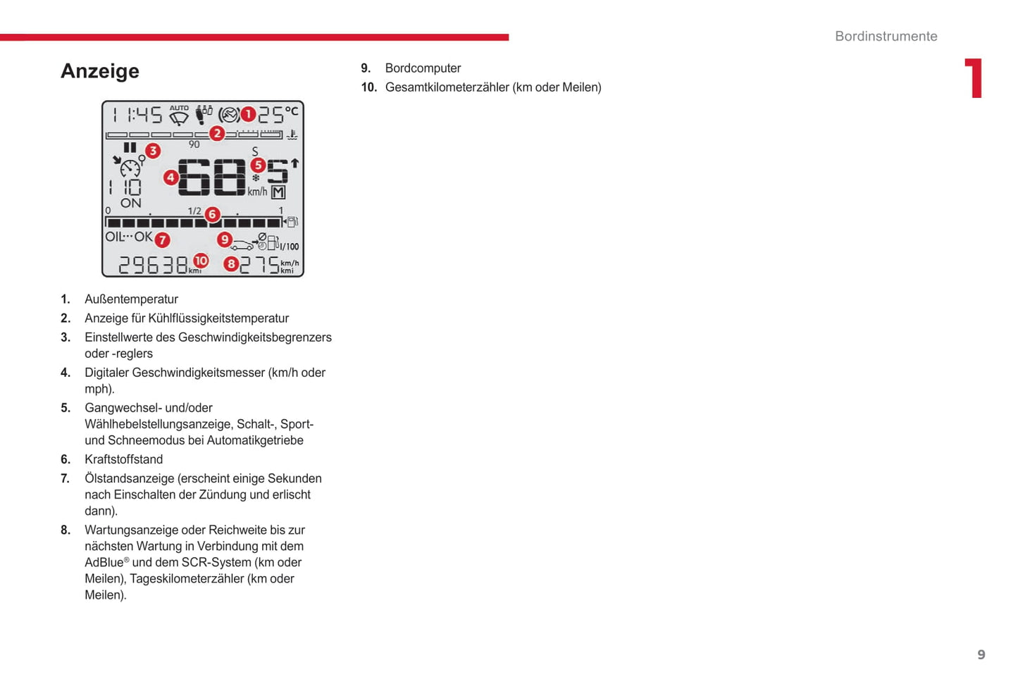 2017-2019 Citroën C3 Bedienungsanleitung | Deutsch