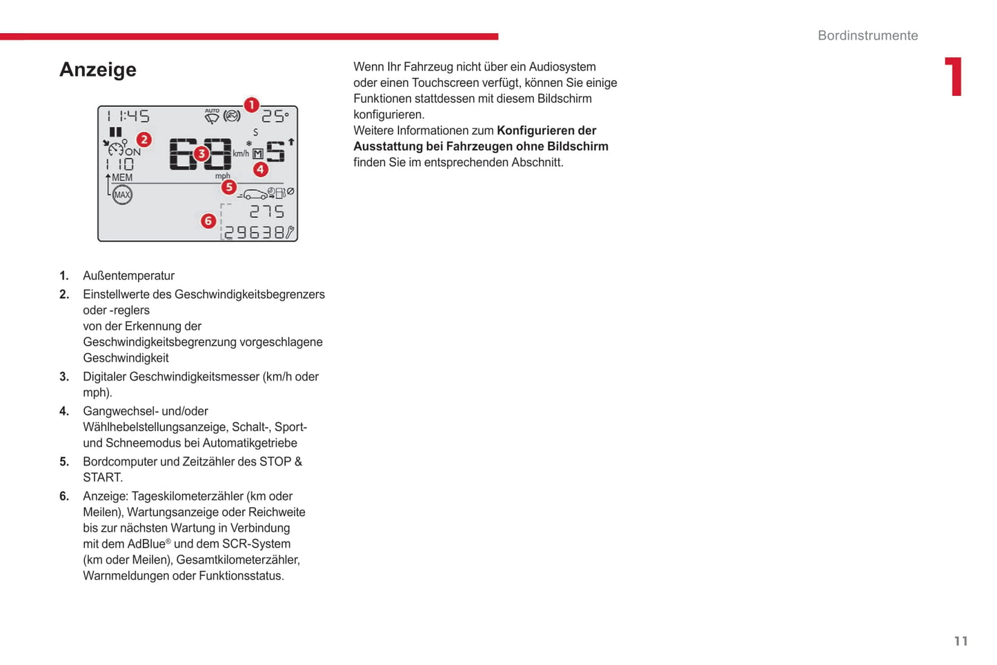 2017-2019 Citroën C3 Bedienungsanleitung | Deutsch