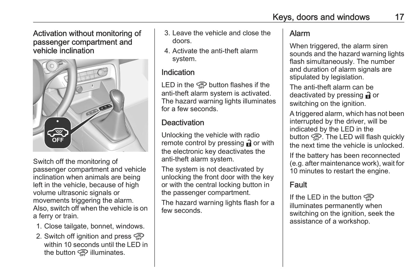 2020 Vauxhall Corsa Owner's Manual | English