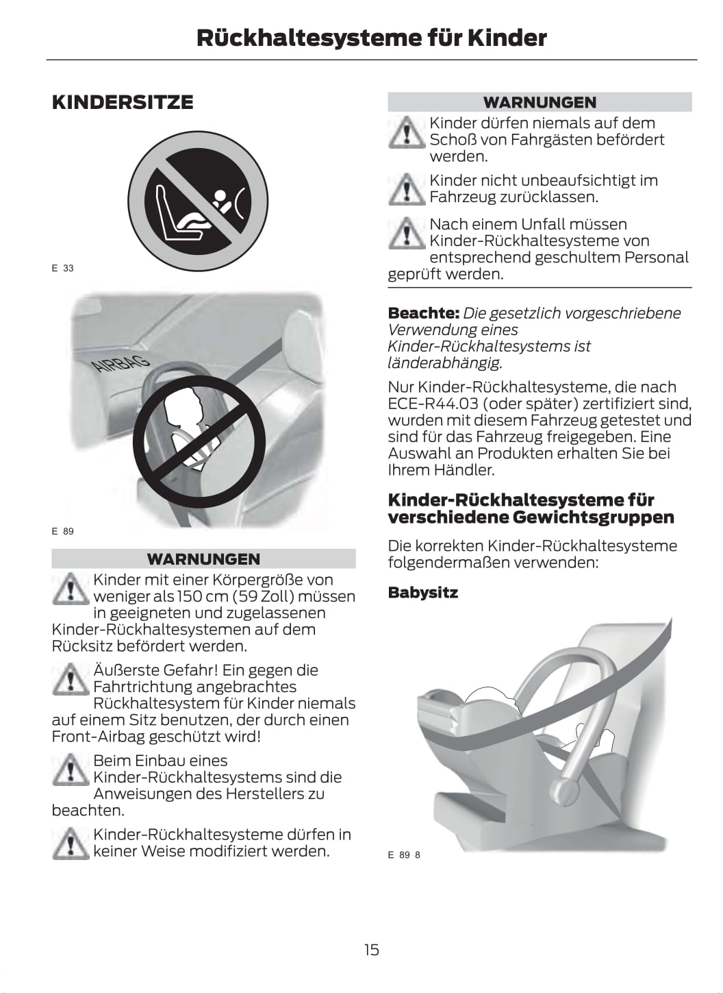 2011-2012 Ford Fusion Bedienungsanleitung | Deutsch