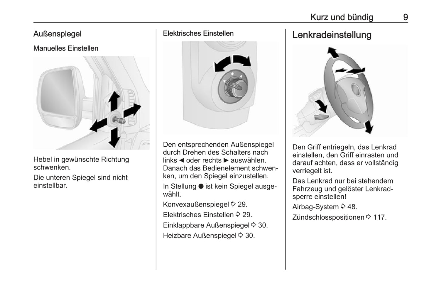 2017-2018 Opel Combo Owner's Manual | German