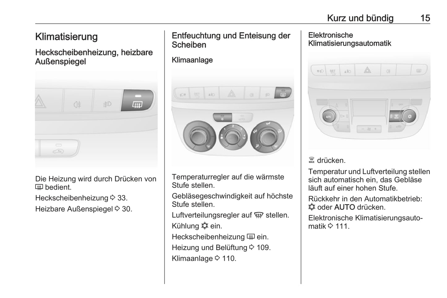 2017-2018 Opel Combo Owner's Manual | German